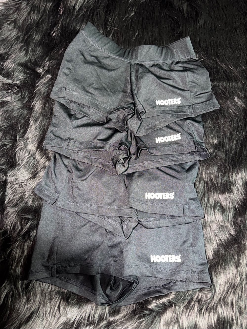 Hooters Black women Athletic Shorts - Price per 1